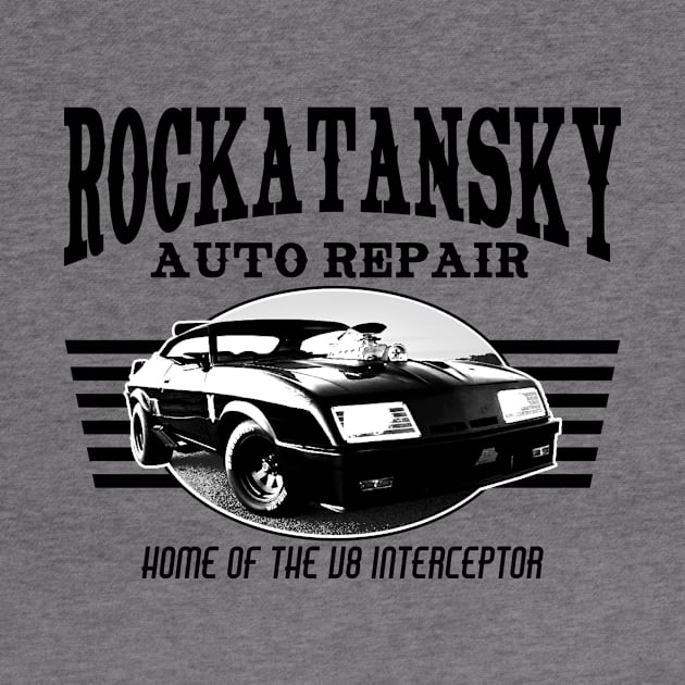 Rockatansky Auto Repair by The Island of Misfit Props